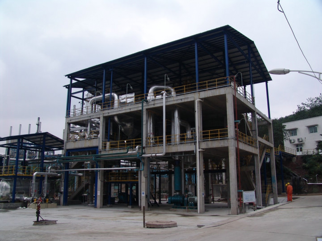 自主建設投資2000萬的1100m3、/年醋酸乙烯催化劑配制裝置